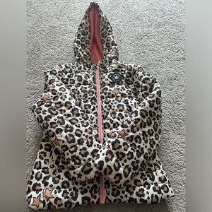 Girls Cheetah Coat